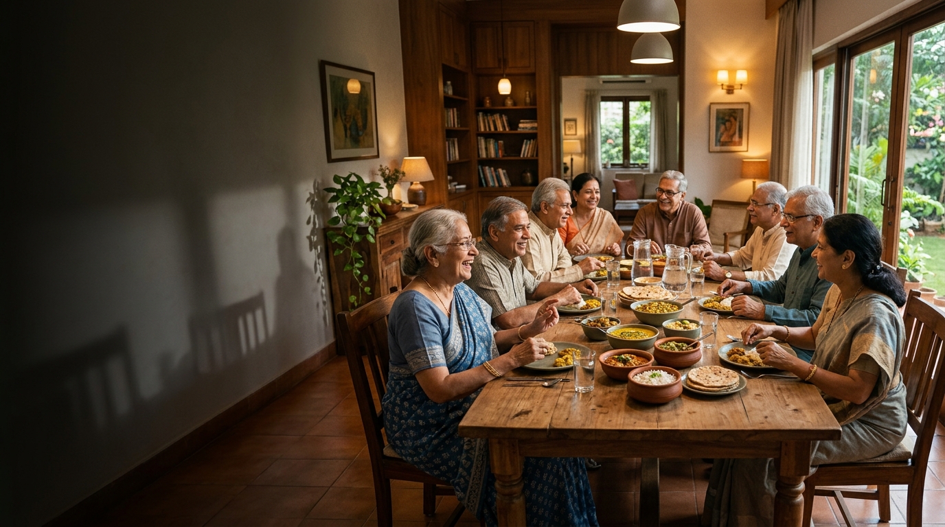 Community dining space