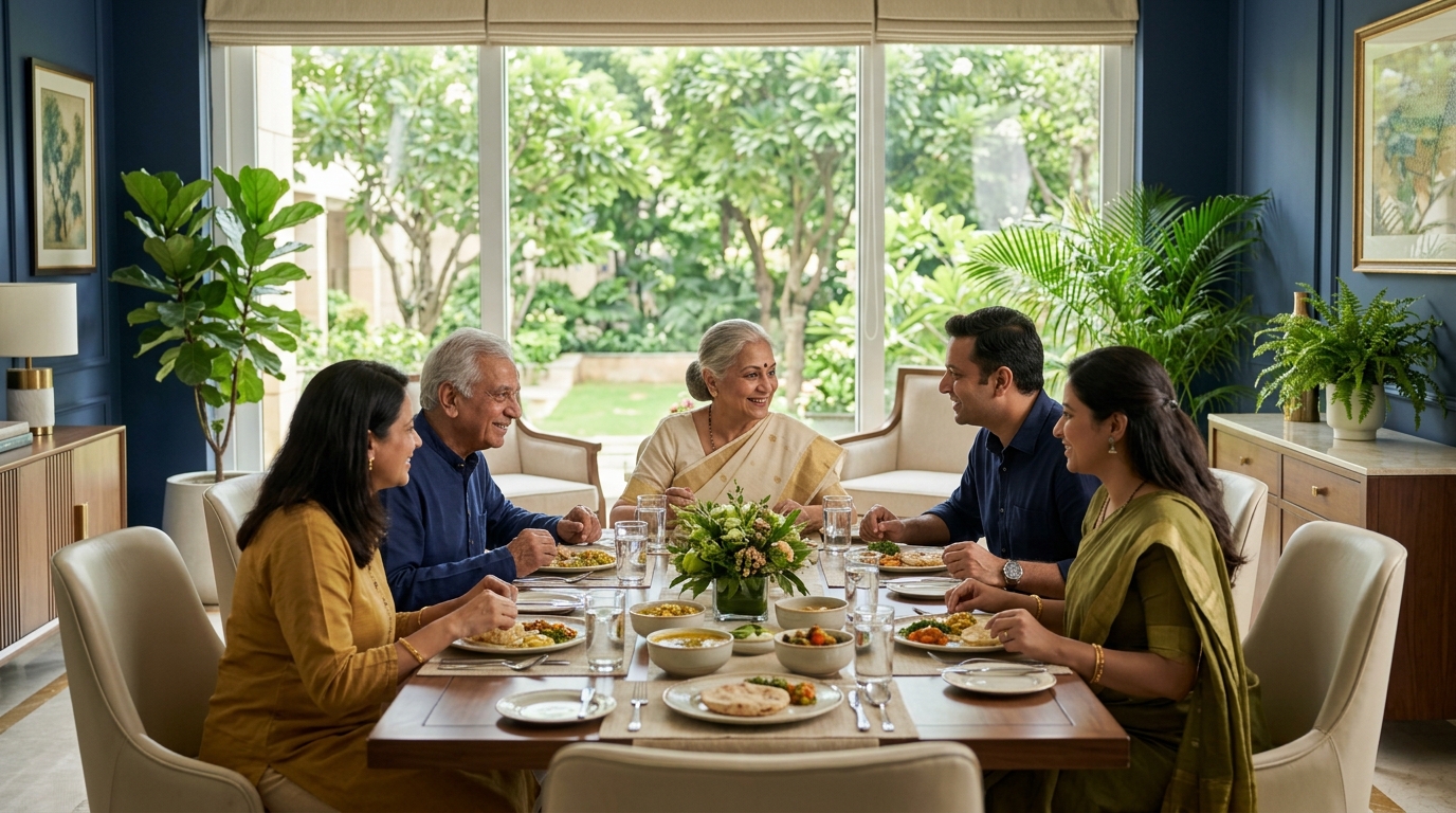 Garden walk for families visiting from across Delhi NCR