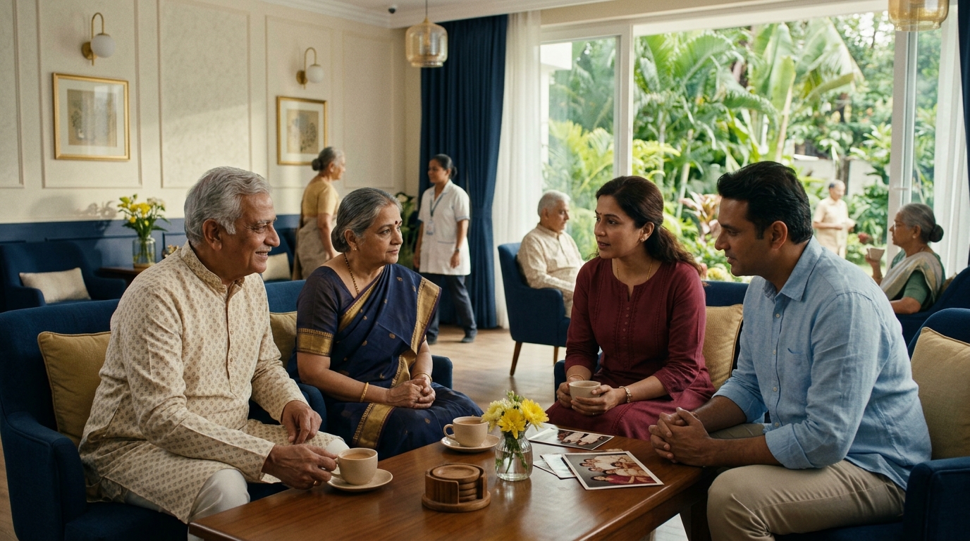 Shared meal that Noida families can experience during visit