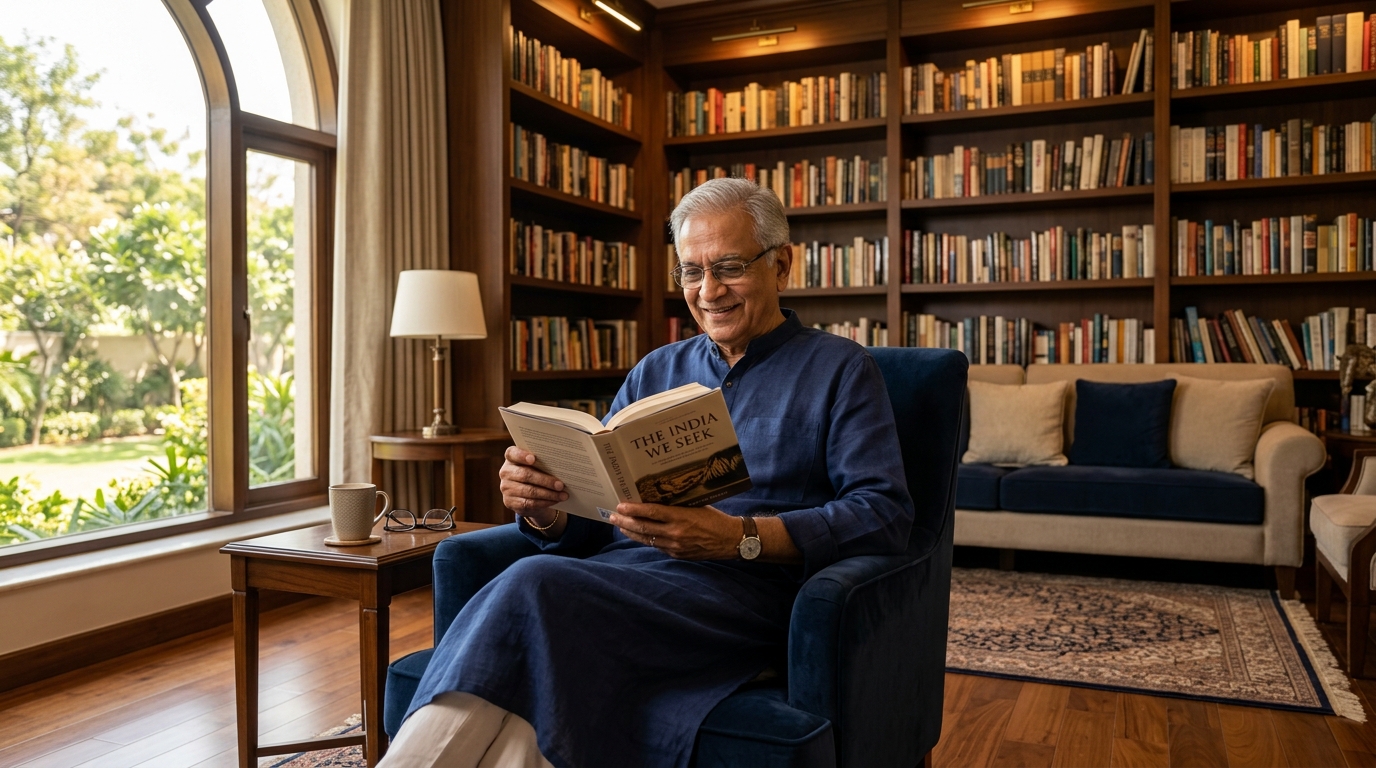 Warm senior-friendly living room prepared for new resident